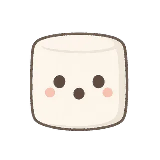Shmello the marshmallow, raw